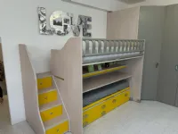 Cameretta Cameretta con soppalco Moretti compact camerettecon letto a soppalco scontata