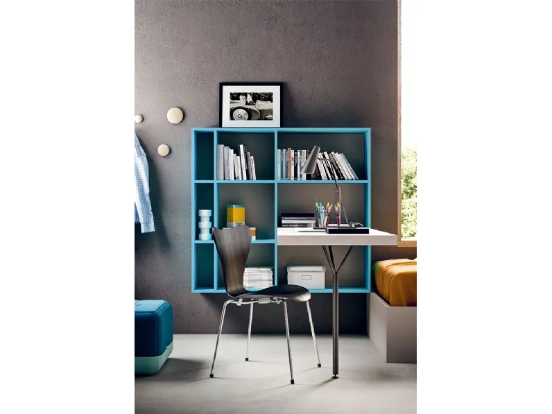 Cameretta con specchio  Clever con letto a terra in offerta