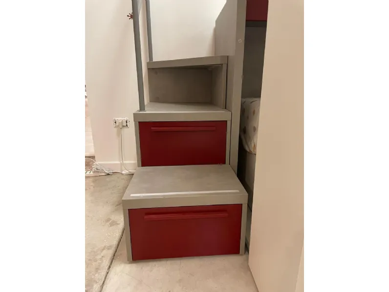 Cameretta doimo cityline Doimo cityline con letto a castello scorrevole in Offerta Outlet