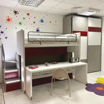 Cameretta in laminato opacoCameretta doimo cityline Doimo cityline scontata a PREZZI OUTLET