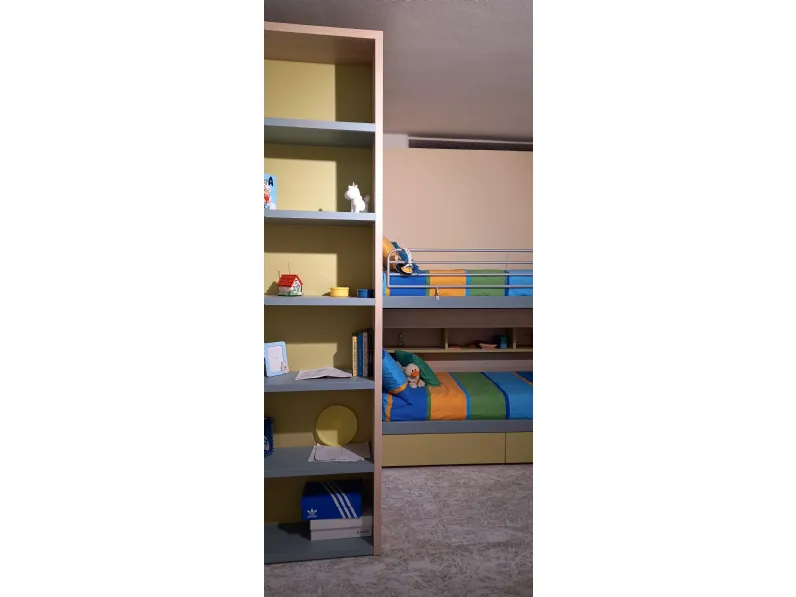 Cameretta Cameretta  Doimo cityline in laminato opaco a prezzo Outlet