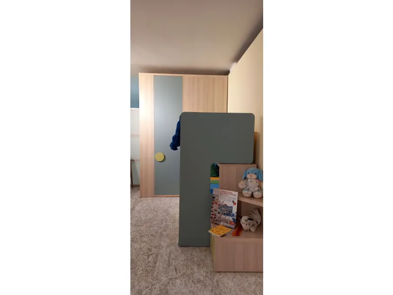 Cameretta Cameretta  Doimo cityline in laminato opaco a prezzo Outlet