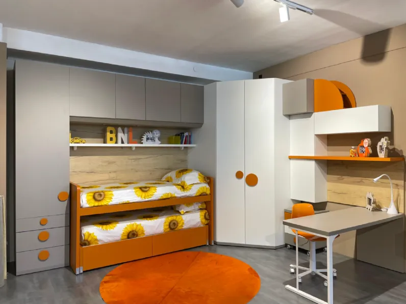 Cameretta in laminato opacoCameretta doimo  Doimo cityline scontata a PREZZI OUTLET