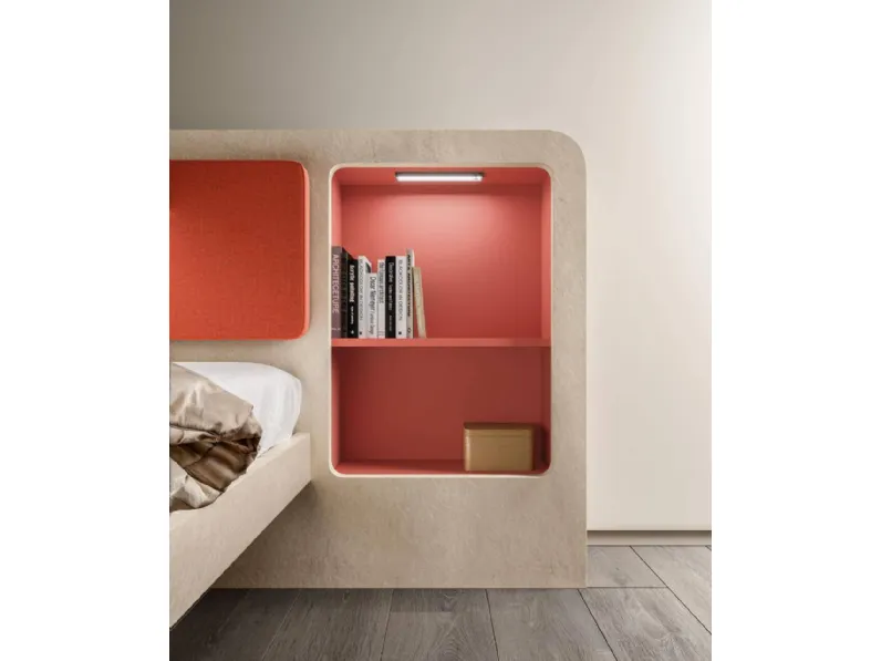 Cameretta letto a terra 02 Mistral a PREZZI OUTLET