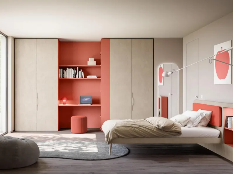 Cameretta Cameretta letto a terra 02 Mistral SCONTATA