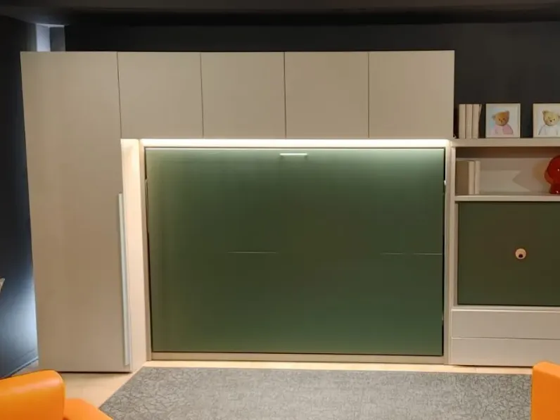 Cameretta Cameretta letto scomparsa clever Clever con letti a scomparsain offerta