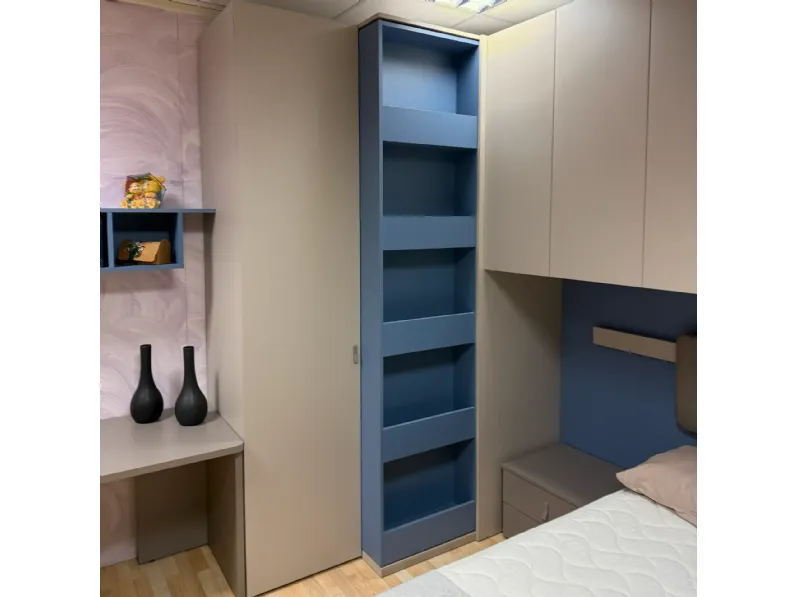 Cameretta Cameretta Mistral con letto a ponte in Offerta Outlet