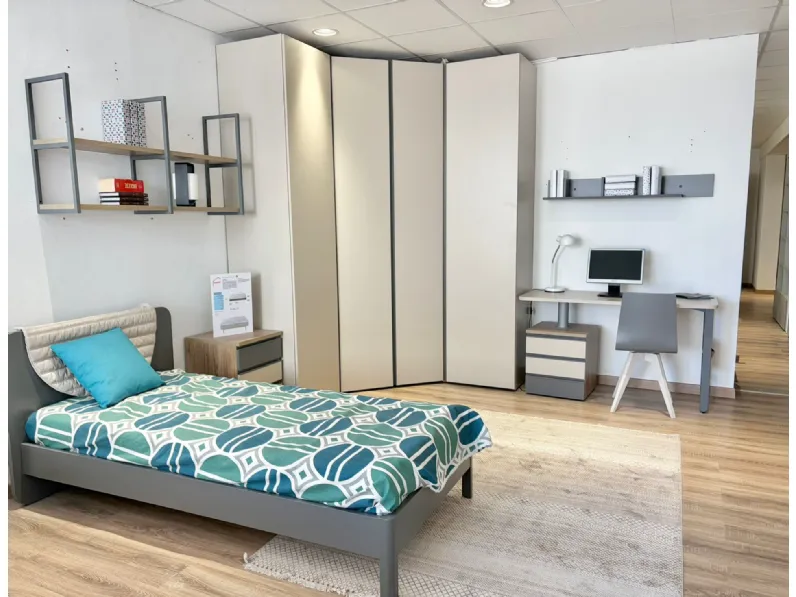 Cameretta Cameretta mod golf  Colombini casa letti a terra a prezzo scontato