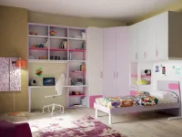 Cameretta Cameretta mod.saphira di mistral Mistral con letto a terra a prezzo scontato