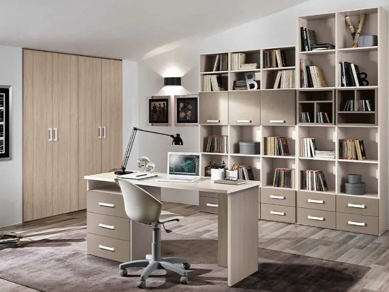 Cameretta Cameretta mod.studio M.c.s. armadi senza lettoin offerta