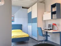Cameretta in laminato opacoCameretta moretti blu Moretti compact scontata a PREZZI OUTLET