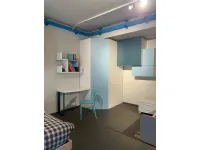 Cameretta Cameretta moretti con cabina ad angolo Moretti compact camerettesenza letto scontata
