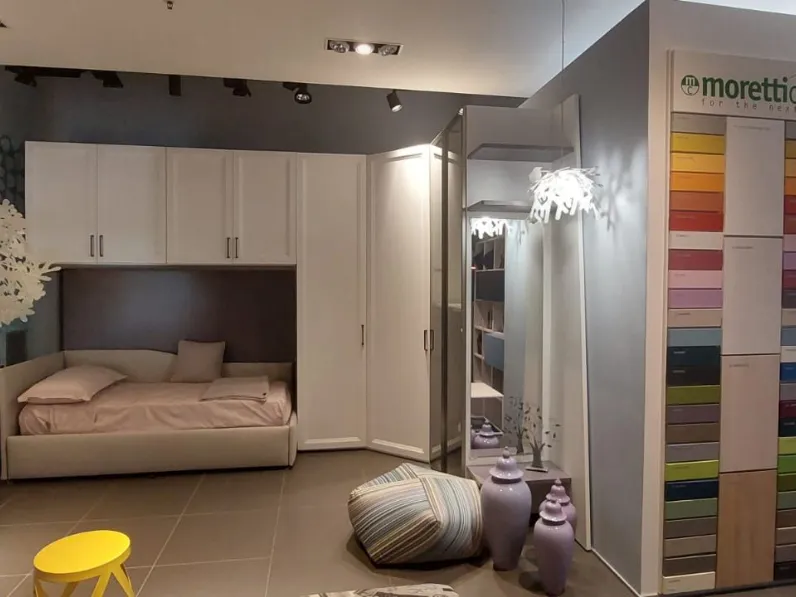 Cameretta Moretti compact camerette senza letto scontata