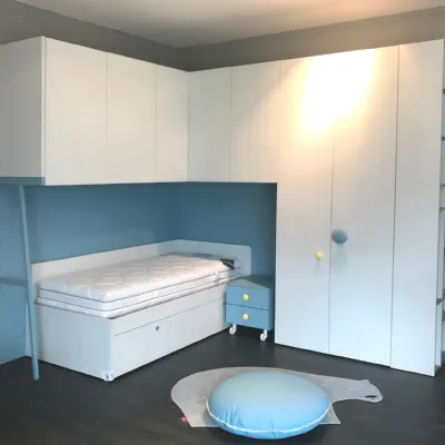 Cameretta Cameretta nidi cinquanta3 Cinquanta3 con letto a terra in Offerta Outlet