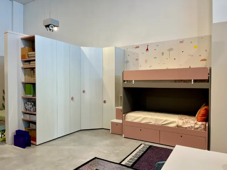 CAMERETTA Nidi Cameretta nidi con letto a castello SCONTATA a PREZZI OUTLET