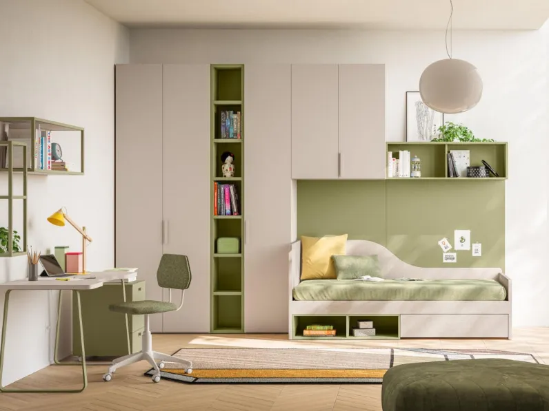 Cameretta Cameretta ponte 37 Mistral con letto a pontein offerta
