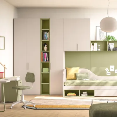 Cameretta Cameretta ponte 37 Mistral in laminato opaco a prezzo scontato