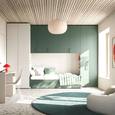 Cameretta in laminato opacoCameretta ponte 41 Mistral scontata a PREZZI OUTLET
