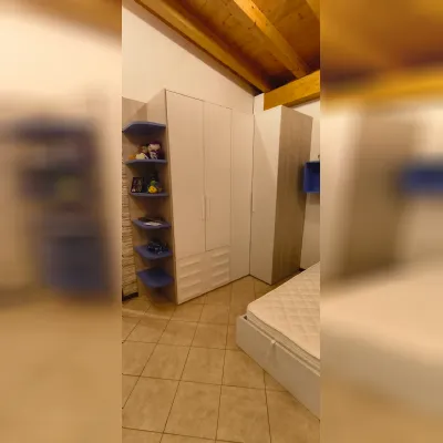 Cameretta Cameretta smart San martino mobili letti a terra a prezzo Outlet