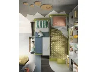 Cameretta in laminato opacoCameretta soppalco 6 San martino mobili scontata a PREZZI OUTLET