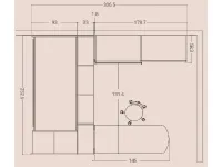 Cameretta in laminato opacoCameretta soppalco 6 San martino mobili scontata a PREZZI OUTLET