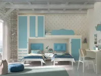 Cameretta Cameretta-soppalco mod.frame di corazzin scontata del 30% Corazzin letti a terrain offerta