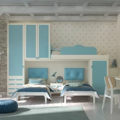 Cameretta Cameretta-soppalco mod.frame di corazzin scontata del 30% Corazzin letti a terrain offerta