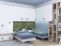 Cameretta Clara Artigianale in laminato materico in Offerta Outlet