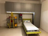 Cameretta Coast to coast Erba mobilicon letto a ponte scontata