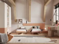 Cameretta Cameretta con armadio e spazio giorno Collezione esclusivaletti a terra scontata