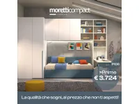 Cameretta Collezione prime moretti compact Moretti compact camerette con letto a ponte a prezzo scontato