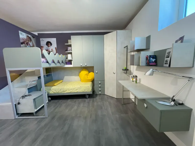 Cameretta in laminato opacoCameretta colombini  Colombini casa scontata a PREZZI OUTLET