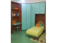 Cameretta Golf Colombini casa in laminato opaco in Offerta Outlet