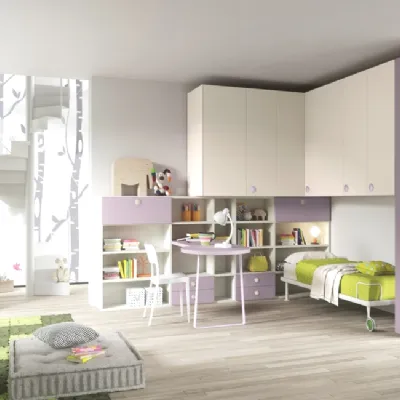 Cameretta Comp.17 Siloma con letto a ponte�in offerta