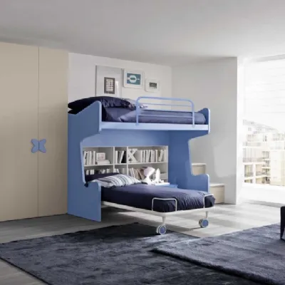 Cameretta Comp.26 Siloma con letto a castello in Offerta Outlet