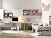 Cameretta Comp. h010 Doimo cityline in laminato materico a prezzo riservato 