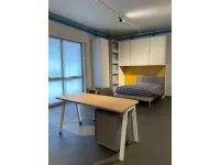 Cameretta Composizione cameretta a ponte mistral Homescon letto una piazza e mezza
 scontata