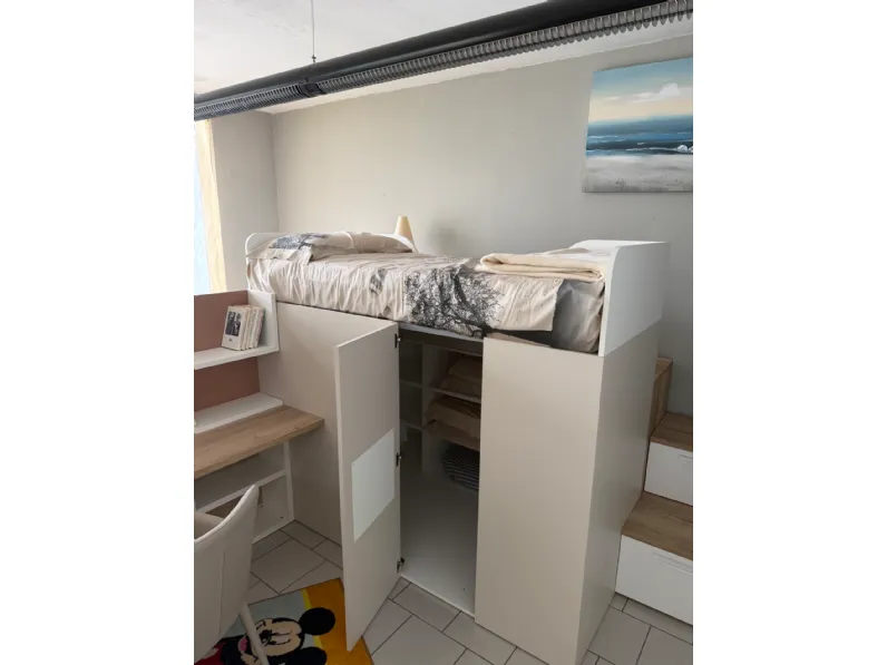 Cameretta in laminato opaco�Container  Dielle scontata a PREZZI OUTLET