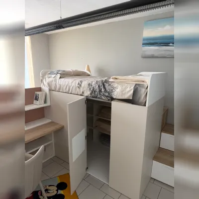 Cameretta in laminato opaco�Container  Dielle scontata a PREZZI OUTLET