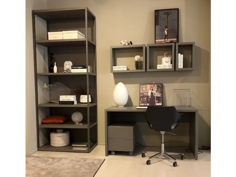Cameretta in laminato materico Cover Erba mobili scontata a PREZZI OUTLET