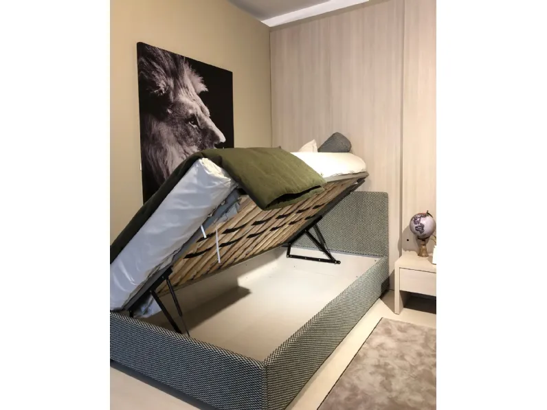 Cameretta in laminato materico Cover Erba mobili scontata a PREZZI OUTLET