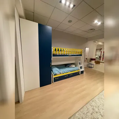 Cameretta Cv 425 moretti sirius Moretti compact camerette in laccato opaco in Offerta Outlet