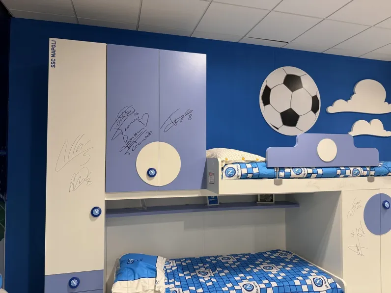 Cameretta Cv 434 cameretta napoli Collezione esclusiva con letto a soppalco in offerta