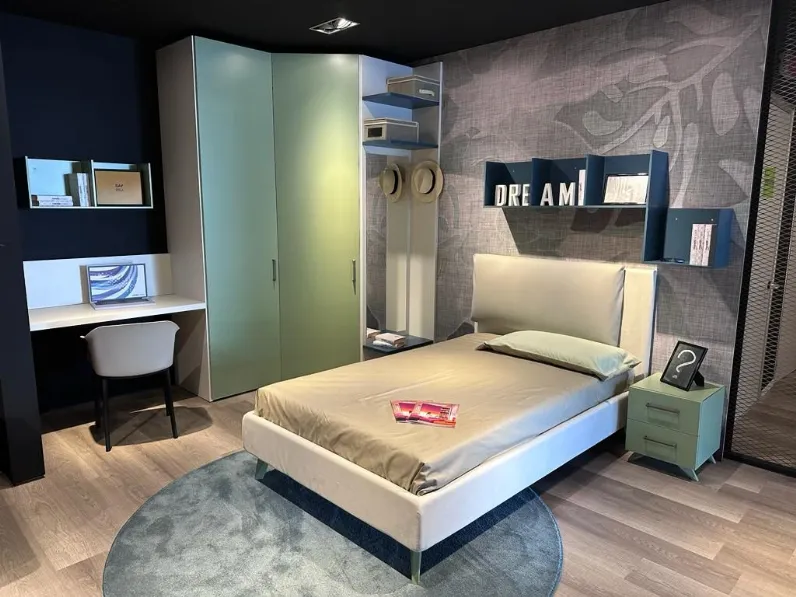 Cameretta in laccato opaco: Deck Moretti Compact, prezzo outlet!