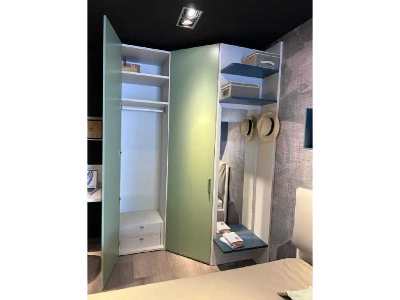 Cameretta in laccato opaco: Deck Moretti Compact, prezzo outlet!