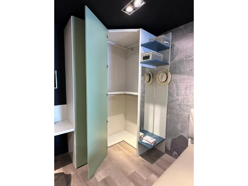 Cameretta in laccato opaco: Deck Moretti Compact, prezzo outlet!