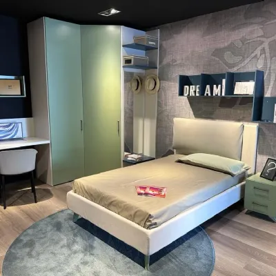 Cameretta Deck Moretti compact in laccato opaco a prezzo Outlet