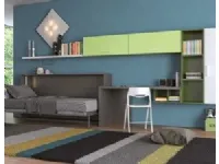 Cameretta Desk Artigianale in laminato materico in Offerta Outlet