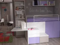 Cameretta Dielle box 6 Dielle con letto a soppalco�in offerta