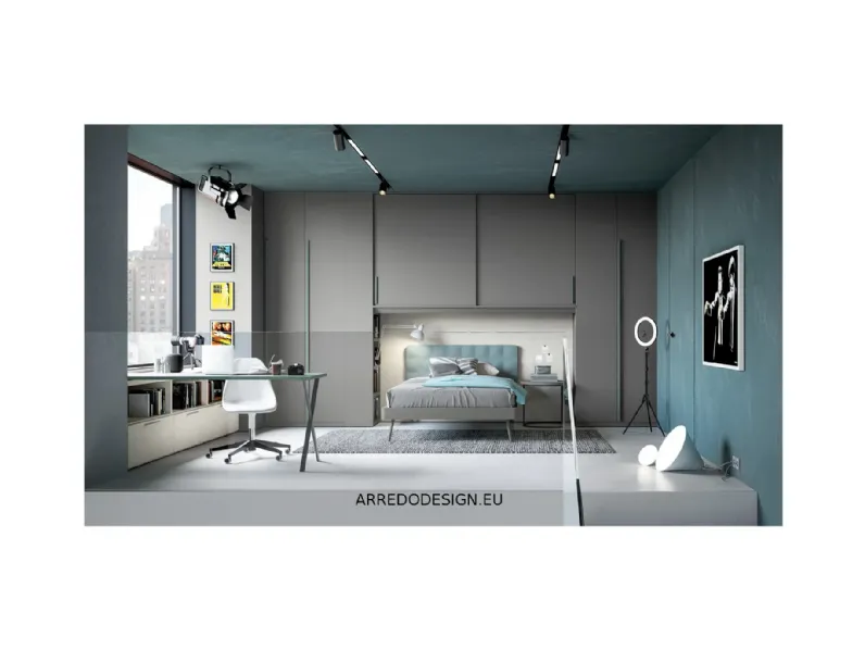 Cameretta 04 b Doimo cityline con uno sconto imbattibile